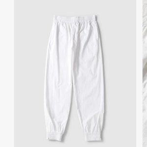NWT P.E. Nation Women's Mercer Pant in Optic White Sz M